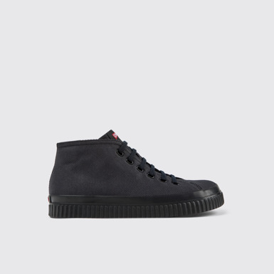 Peu Roda Sneakers de algodón reciclado negro para hombre