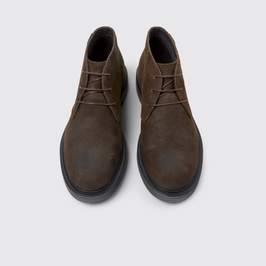Dean Botines marrones de nobuk para hombre.