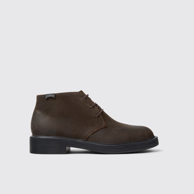 Dean Botines marrones de nobuk para hombre.