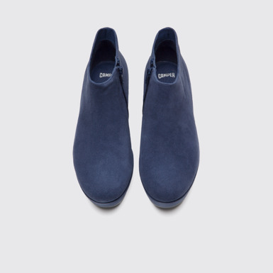 Overhead view of Laika Blue Platforms / Wedges for Women