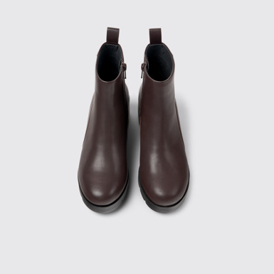 Wanda Stivali in pelle marrone da donna