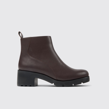 Wanda Stivali in pelle marrone da donna