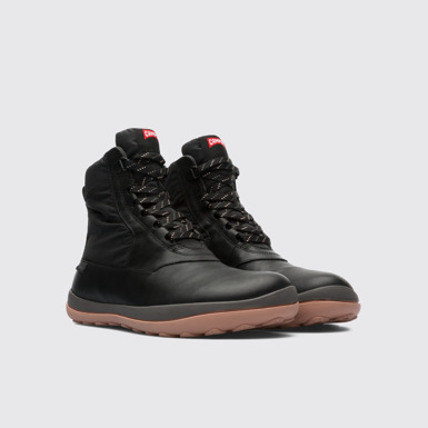 Front view of Peu Pista Black Casual Shoes for Women