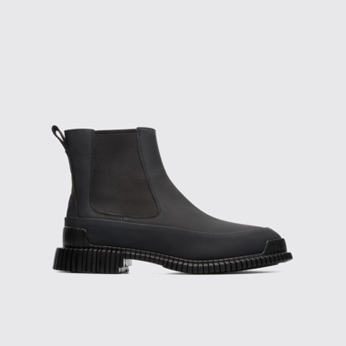 Side view of Pix Black Formal Shoes for Women