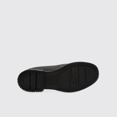 The sole of Pix Black Formal Shoes for Women