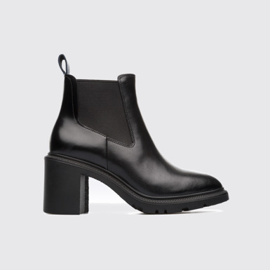 Side view of Whitnee Black Formal Shoes for Women