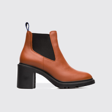 Side view of Whitnee Brown Formal Shoes for Women