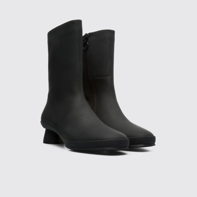 Front view of Alright Black Formal Shoes for Women