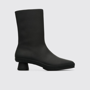 Side view of Alright Black Formal Shoes for Women