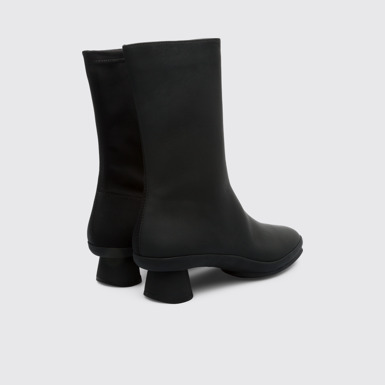 Back view of Alright Black Formal Shoes for Women