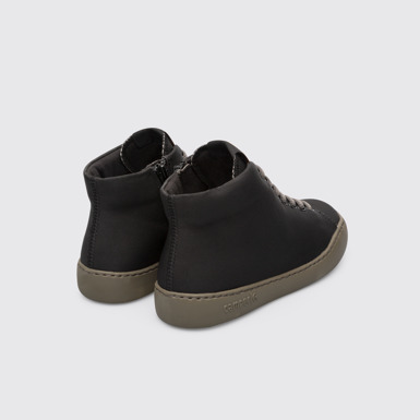 Back view of Peu Touring Women's black ankle boot