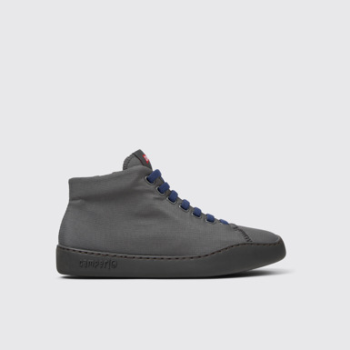 Peu Touring Graue Sneaker-Boots aus Textil für Damen.