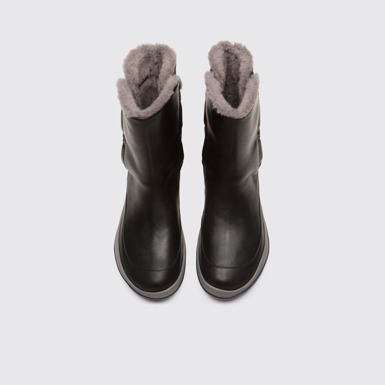 Overhead view of Peu Pista Black Boots for Women