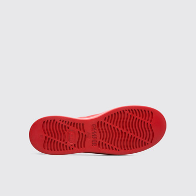 The sole of Runner Up Red Sneakers for Women