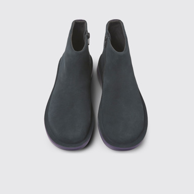 Overhead view of Formiga Grey Ankle Boots for Women
