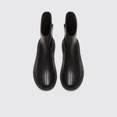 Overhead view of Formiga Black Boots for Women