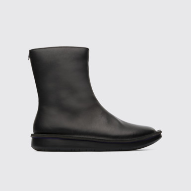 Side view of Formiga Black Boots for Women
