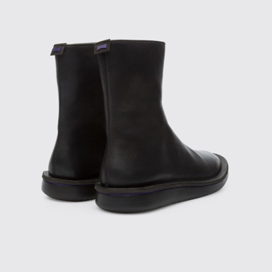 Back view of Formiga Black Boots for Women