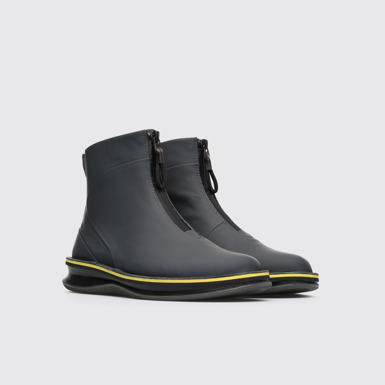 Front view of Rolling Grey Boots for Women