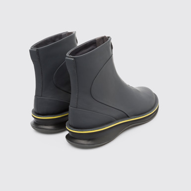 Back view of Rolling Grey Boots for Women