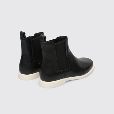 Back view of Juddie Women’s black ankle boot