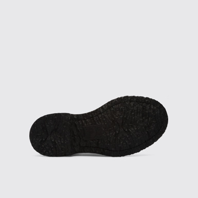 The sole of Walden Women's black zip boot