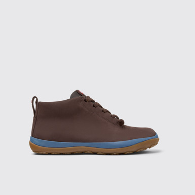 Peu Pista GM - GORE-TEX Botines de nobuk y tejido marrones y grises para mujer.