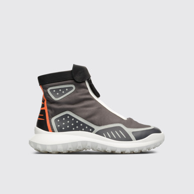 Side view of CRCLR Breathable women's zip ankle boot