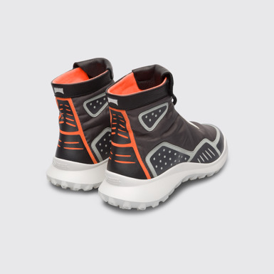 Back view of CRCLR Breathable women's zip ankle boot