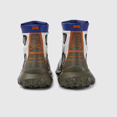 Back view of CRCLR Breathable women's multicolor ankle boots