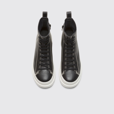 Overhead view of Brutus Black boot for women