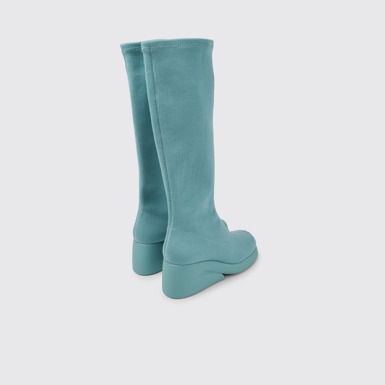 Kaah Botas turquesas para mujer