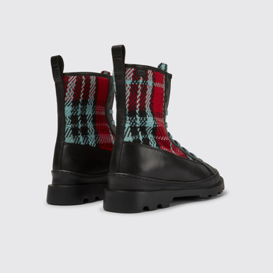 Brutus Botas multicolores con cordones para mujer