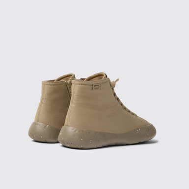 Back view of Peu Stadium Beige sneakers for women