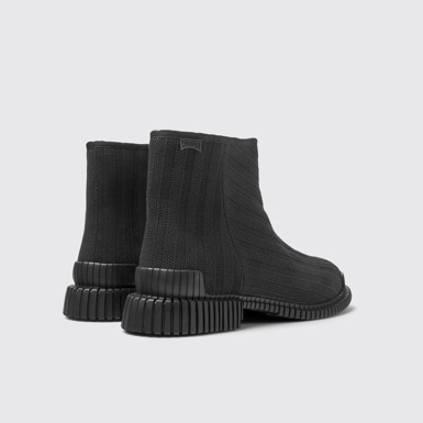 Back view of Pix TENCEL® Black TENCEL™ Lyocell boots for women