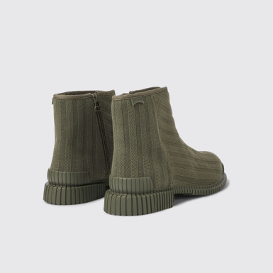 Back view of Pix TENCEL® Green TENCEL™ Lyocell ankle boots for women