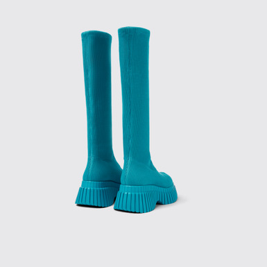BCN TENCEL® Botas azules de tejido para mujer