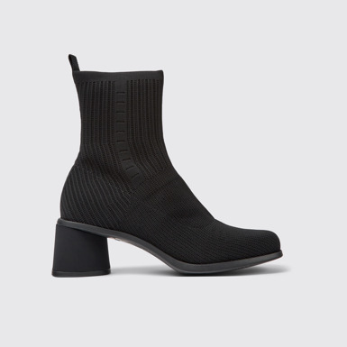 Kiara TENCEL® Bota de dona de teixit de color negre