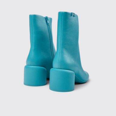 Niki Botas azules de piel para mujer