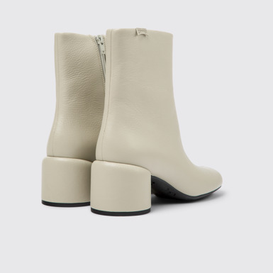 Niki Botas grises de piel para mujer