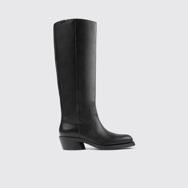 Bonnie Botas negras de piel para mujer