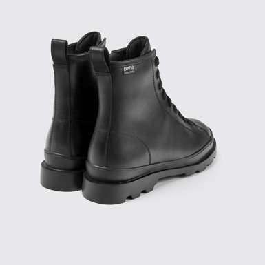 Brutus HYDROSHIELD® Botas negras de piel con cordones para mujer