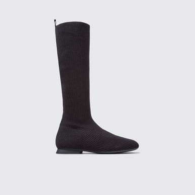 Casi Myra - TENCEL Botas altas de TENCEL™ Lyocell negro para mujer.