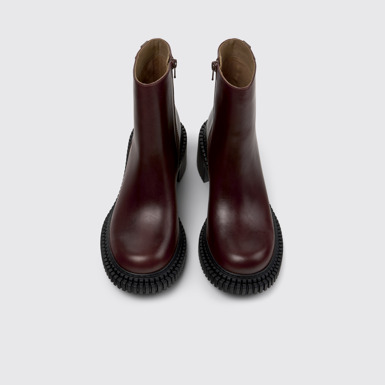 Pix London Stivali in pelle marrone Da donna.