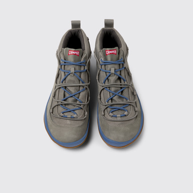 Peu Pista GM - GORE-TEX Bottines grises en textile et nubuck pour femme.