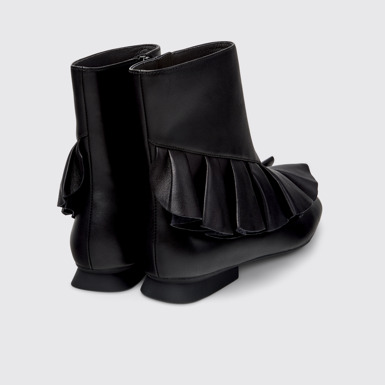 Casi Myra Stivaletti in pelle nera Da donna.