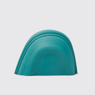 Side view of Junction Toe Caps Green rubber toe caps