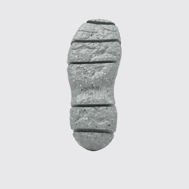 Overhead view of ROKU Outsoles Gray outsoles (x2) for your right and left shoes.