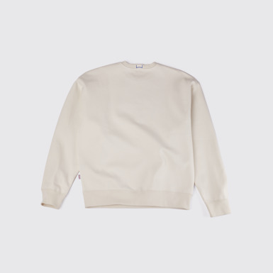 Back view of ADERERROR White sweater