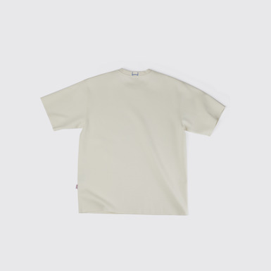 Back view of ADERERROR White t-shirt